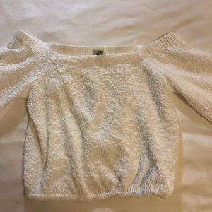 NWOT White Crop Top